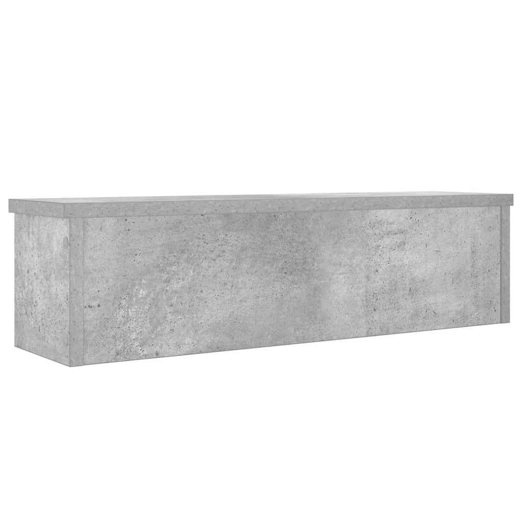 Kitchen Racks Stackable 2 pcs Concrete Grey 60x15x16 cm